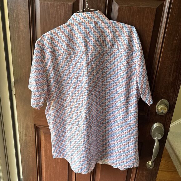 Charleston Threads Mens XL Button-Up Shirt Flip-Flop Shortsleeve - Picture 7 of 7
